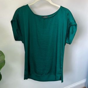Emerald Green Top from The Limited